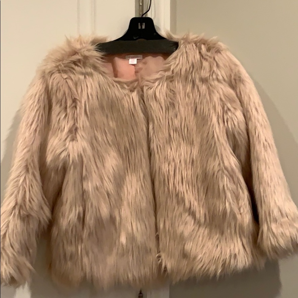 “Fuzzy” bear coat